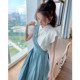 Age-reducing suit women's summer 2023 new women's pleated skirt suit skirt two-piece summer fashion western style