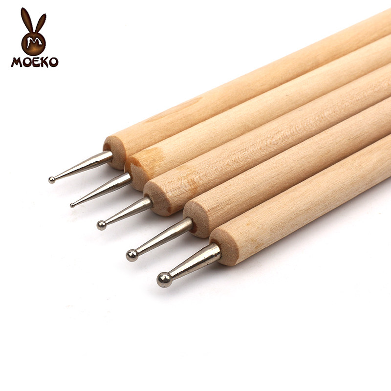 Sketching Pen Hook Line Pen Press Cleaner Scribe shaped pen handmade leather artisan leather artisan leather carving tool