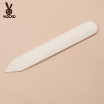 White Cow Bone Mass Orthopedic Stick Trimmer Press Wire Seal Edge Tool Handmade Leather Leather Leather Art Leather Sculpture Tool Dining Group