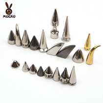Handmade leather little Demon leather Bell shaping mold accessories cow corner nails punk spikes bullet studs