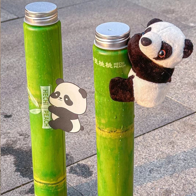 Panda Bamboo Bottle Lifestyle Image 2