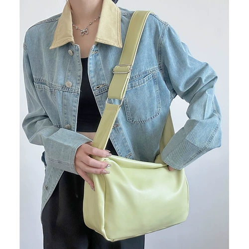 Вместительная и большая сумка через плечо, сумка на одно плечо, подходит для студента