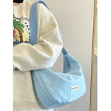 Сумка через плечо, шоппер, нейлоновая вместительная и большая сумка на одно плечо, подходит для студента