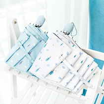 Fully automatic umbrella women folding rain dual-purpose umbrella hipster parasol ins sunshade umbrella black sunscreen