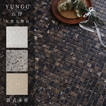 Marble mosaic European retro toilet bathroom kitchen club bar floor tile wall tile tile background