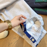 Зимние ретро удерживающие тепло утепленные цветные штаны, свободный крой