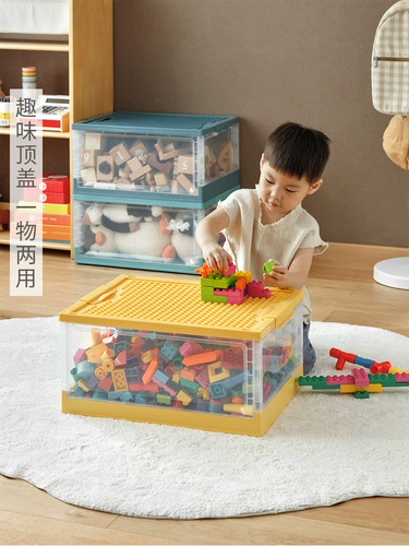 Lego, игрушка, многослойная вместительная и большая коробка для хранения, пластиковый прозрачный детский ящик для хранения, конструктор