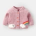 Áo khoác trẻ em, phụ nữ nước ngoài, cotton, quần áo độn, mùa đông nam, một tuổi, em bé, quần áo mùa đông, cộng với áo nhung áo khoác trẻ em hàn quốc Áo khoác