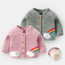 Baby coat Foreign style newborn cotton coat thickened newborn cotton clothing