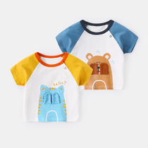 Baby T-shirt short sleeve summer boys summer baby half sleeve thin shirt new childrens T-shirt girl clothes