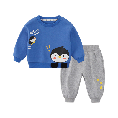 宝宝春秋卫衣运动套装