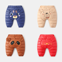 Baby big pp pants autumn and winter womens baby cotton pants winter warm big butt pants mens baby pants thick winter clothes