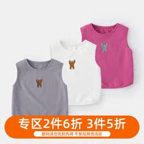 Baby vest summer Foreign style thin female infant