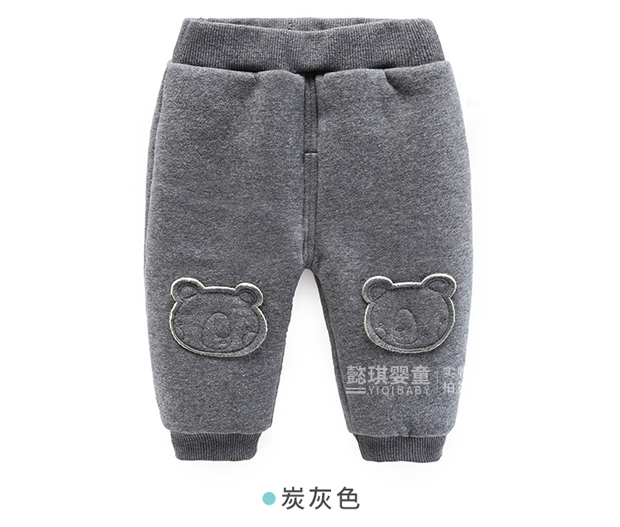 Quần nhung cho bé nam mùa thu đông 6 Quần bé mùa đông chất liệu quần nhung dày 0-3 tháng tuổi quần sơ sinh để giữ ấm đồ bộ cho bé gái
