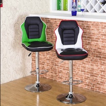 New bar chair European bar chair bar chair chair fashion front desk cash register high stool rotating backrest bar stool