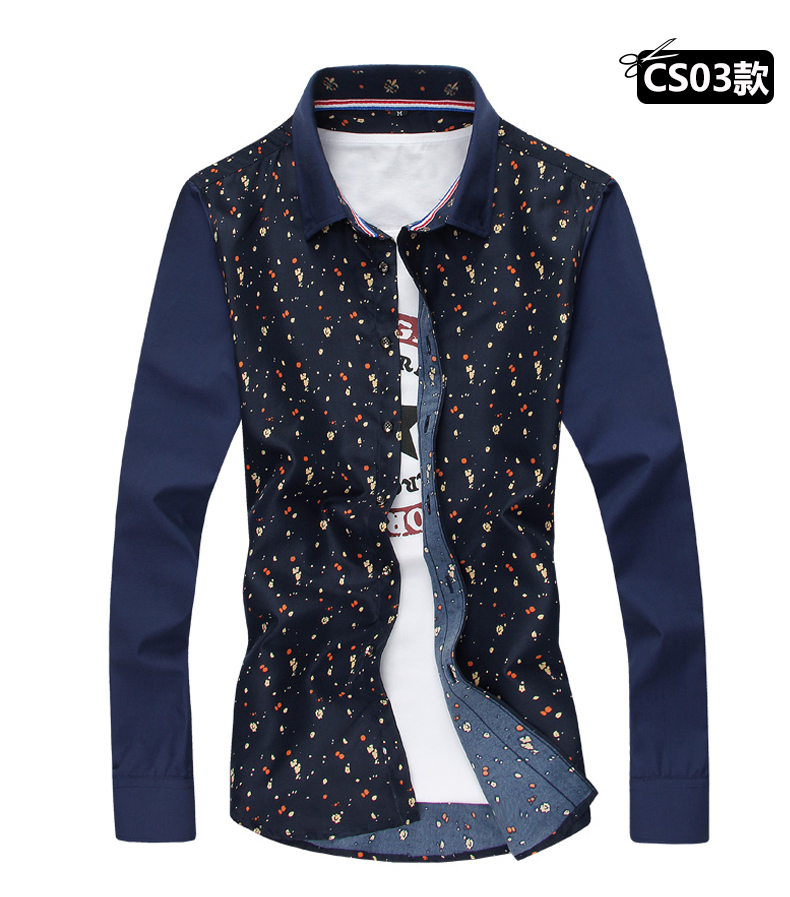 Mùa sơ mi dài tay Slim nam Oxford quay trẻ thanh niên Hàn Quốc ủi miễn phí thường xuyên nam cổ áo sơ mi dài tay áo sơ mi mua áo sơ mi