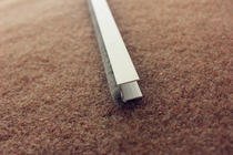 Sliding door induction door 12MM glass door Aluminum alloy anti-collision strip seal strip