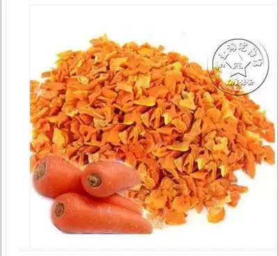 Dried carrot granules Dutch pig Guinea pig Rabbit Chinchilla pet supplies Crushed snacks Molar mixed Staple Food 100g