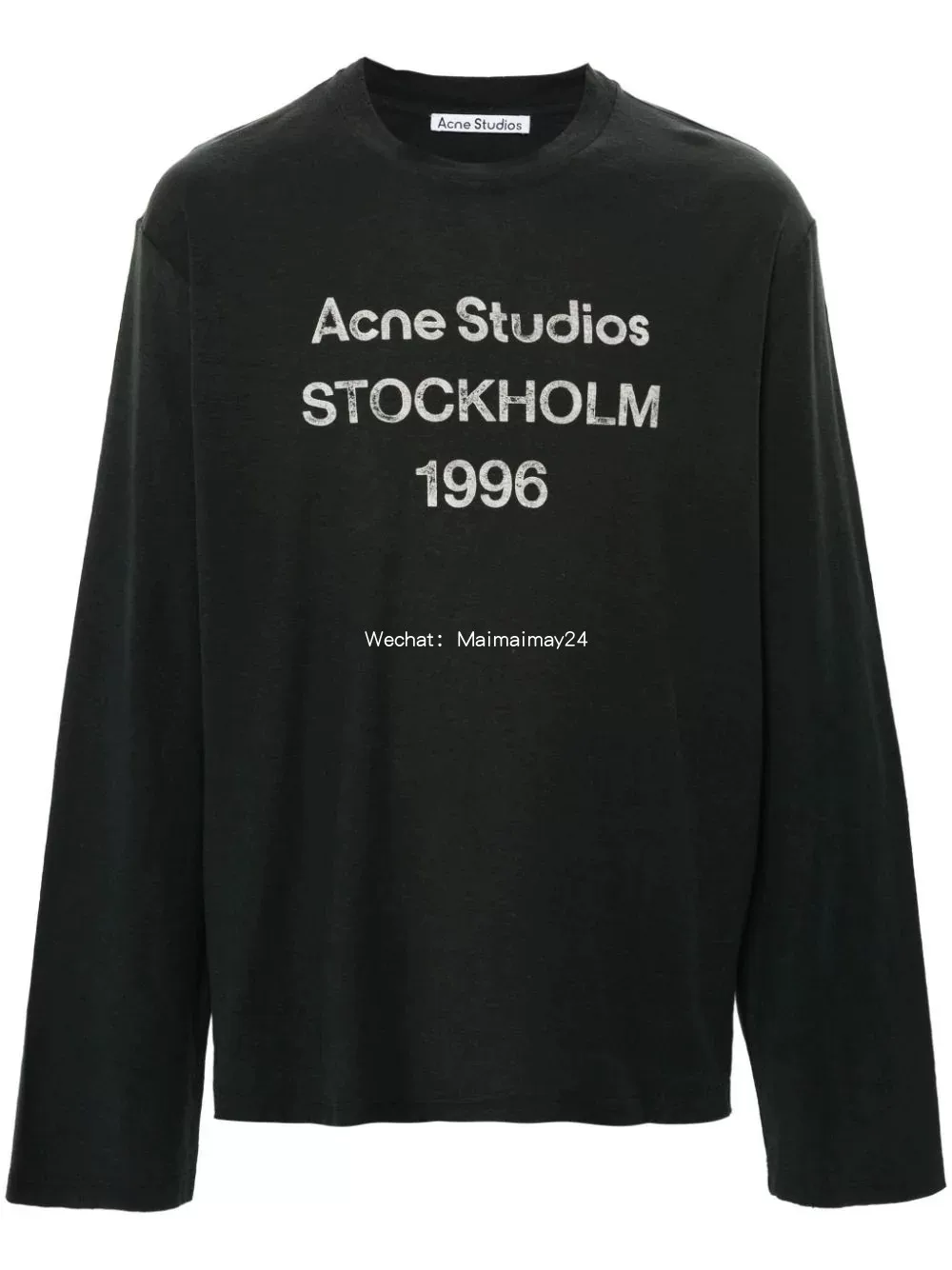Abao State ACNE Studios 1996 Making an old long -sleeved T -shirt CL0197 neutral style