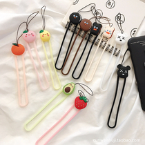 Hanfeng cute hand rope anti-fall lanyard womens ornaments mobile phone rope personality creative silicone Korea