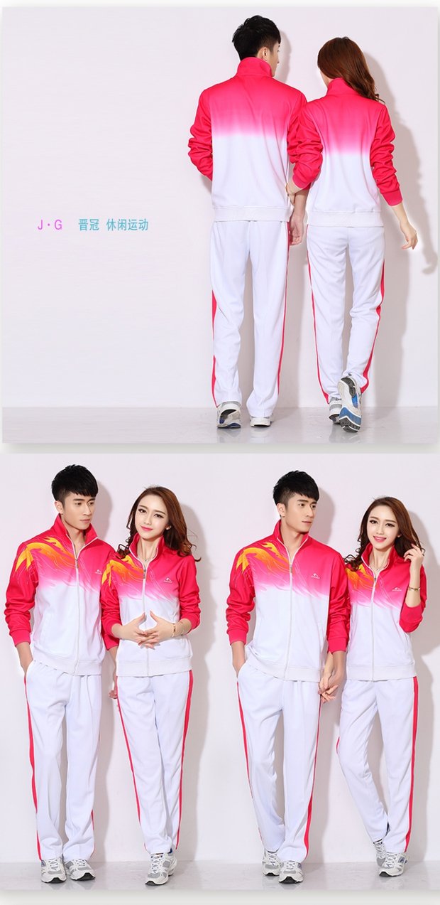 Bộ đồ thể thao Jinguan phù hợp với nữ 2018 mới dài tay hai dây mùa xuân và mùa thu Jiamusi mặc vuông giản dị quần áo thể thao