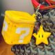 Mario question mark storage bag cute pendant bag coins lipstick earphone mini storage bag