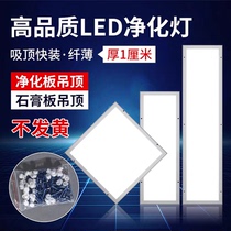 300x1200 purification lamp led clean lamp 30x90 hospital operating room dust-free workshop flat ceiling lamp surface mounted