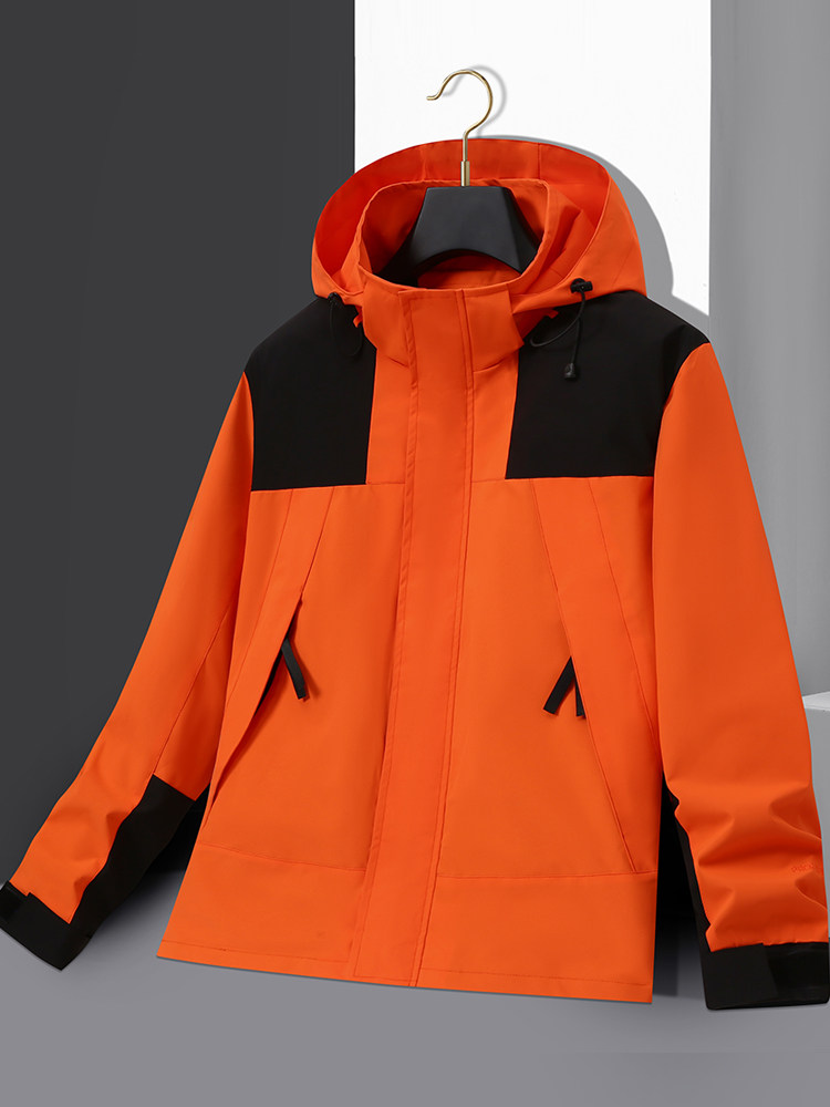 American Style Jacket 2023 Outerwear for Men and Women Trendy Brand New Spring and Autumn Thin Jacket Couple Outdoor Windproof Waterproof Large Size