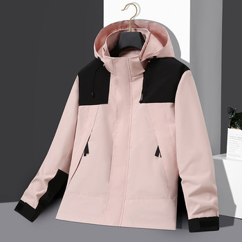 American Style Jacket 2023 Outerwear for Men and Women Trendy Brand New Spring and Autumn Thin Jacket Couple Outdoor Windproof Waterproof Large Size