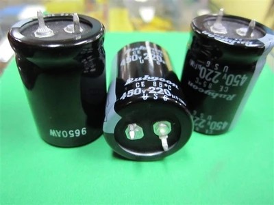 Capacitor for power supply 450V220UF volume 25*40 quality guarantee for 1 year