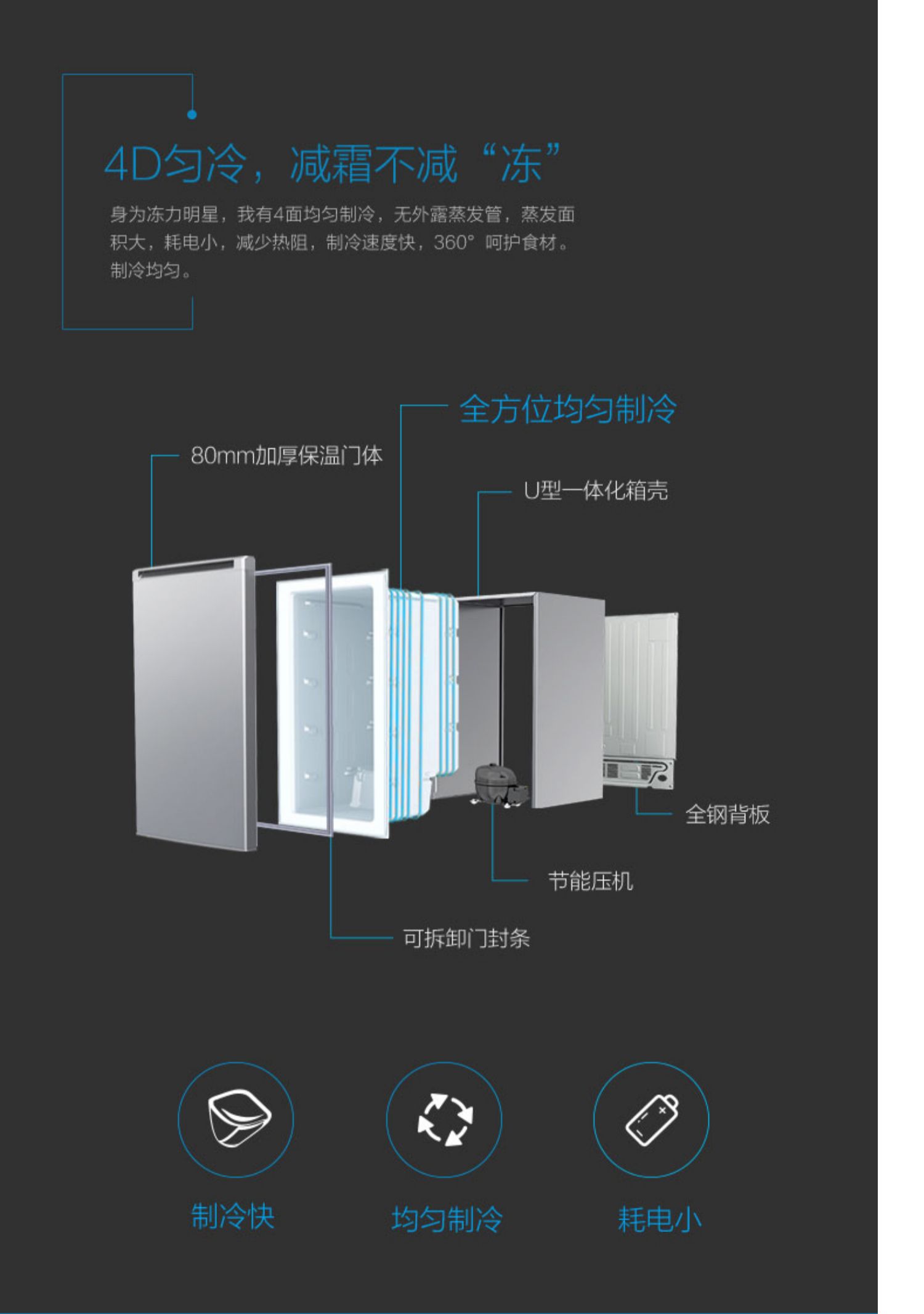 Máy làm lạnh Haier / Haier BD-148DL 148L Máy làm lạnh điện Tủ đông đầy đủ Tiết kiệm năng lượng băng giá thấp - Tủ đông tủ đông nhỏ