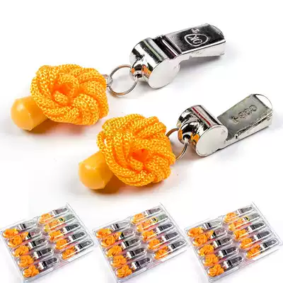 OK brand steel whistle (for referees) golden stainless steel whistle unit School troops whistle army Whistle whistle