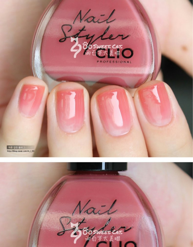 CLIO chính hãng của Hàn Quốc 珂 Leo màu rượu vang nude màu đỏ hồng sơn móng tay màu hồng nhanh khô không phai - Sơn móng tay / Móng tay và móng chân sơn móng tay màu xanh ngọc bích
