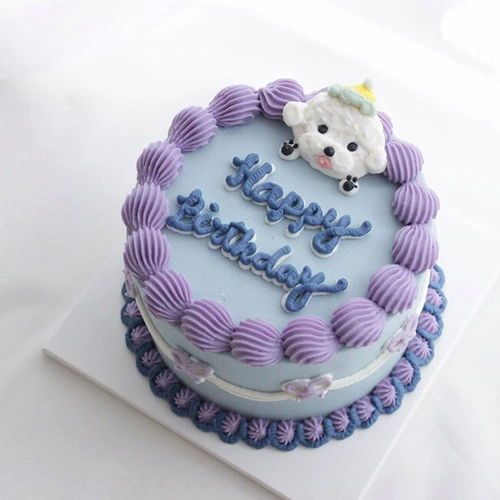 Кокоба собака на день рождения торт кошка использует ручную аватар -закуски плюшевых домашних животных для настройки корейской самостоятельной работы ручной работы