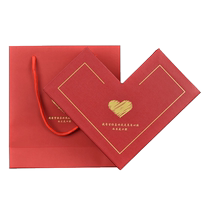Chinese Valentines Day gift box redemption greeting cards can be written on your behalf please contact customer service for details (lighter not included single shot will not be shipped)
