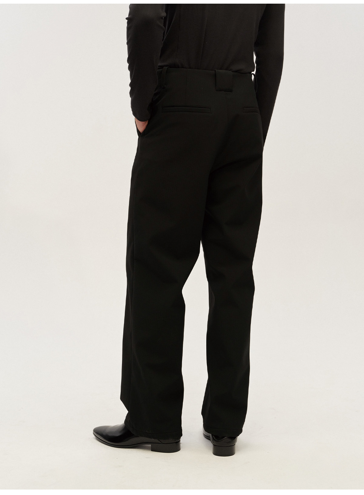 JCAESAR Straight-Leg Plaid Dress Pants