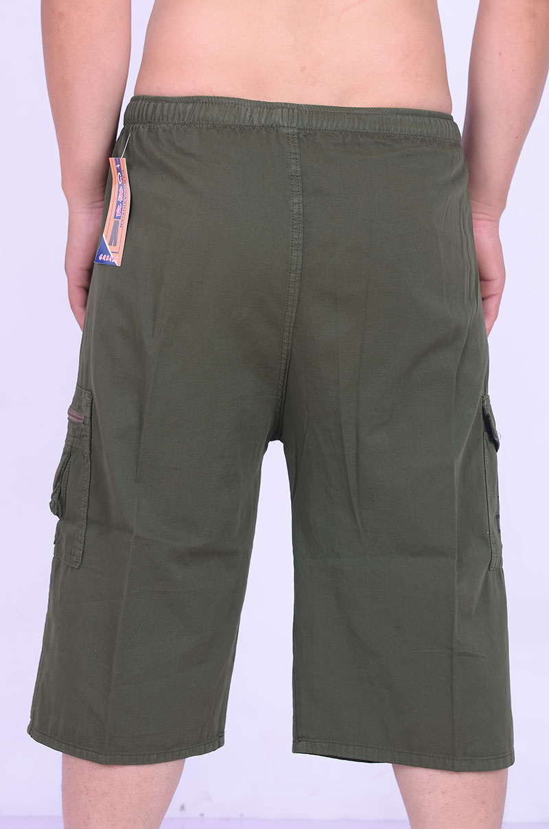Quần short nam cắt ngắn Quần short trung niên cotton giản dị dụng cụ quần short quần đùi nhà - Những người đam mê quân sự hàng may mặc / sản phẩm quạt quân đội mũ lưỡi trai quân đội
