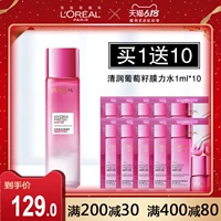 L'Oreal, освежающий маслопоглощающий увлажняющий тонер, контроль жирного блеска, 130 мл