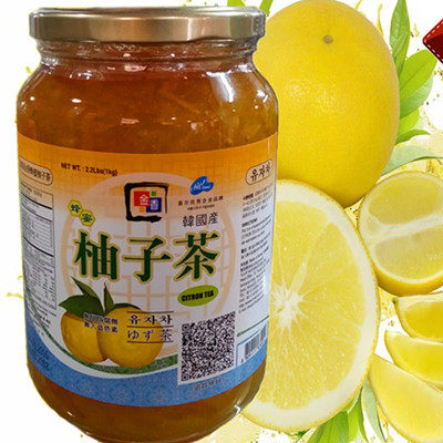 Korea Jinxiang Honey Yuzu Tea 1kg Jinxiang Yuzu Tea Yuzu Honey brewed drink Nationwide