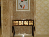 Chinese furniture classical furniture antique furniture eight number one porch table porch table porch gold foil hand-painted furniture