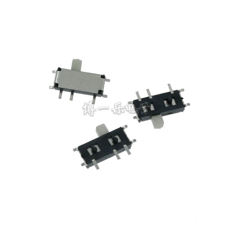 Toggle switch Seven feet 7P small sliding switch horizontal patch with column white shank handle high 1 5H MM