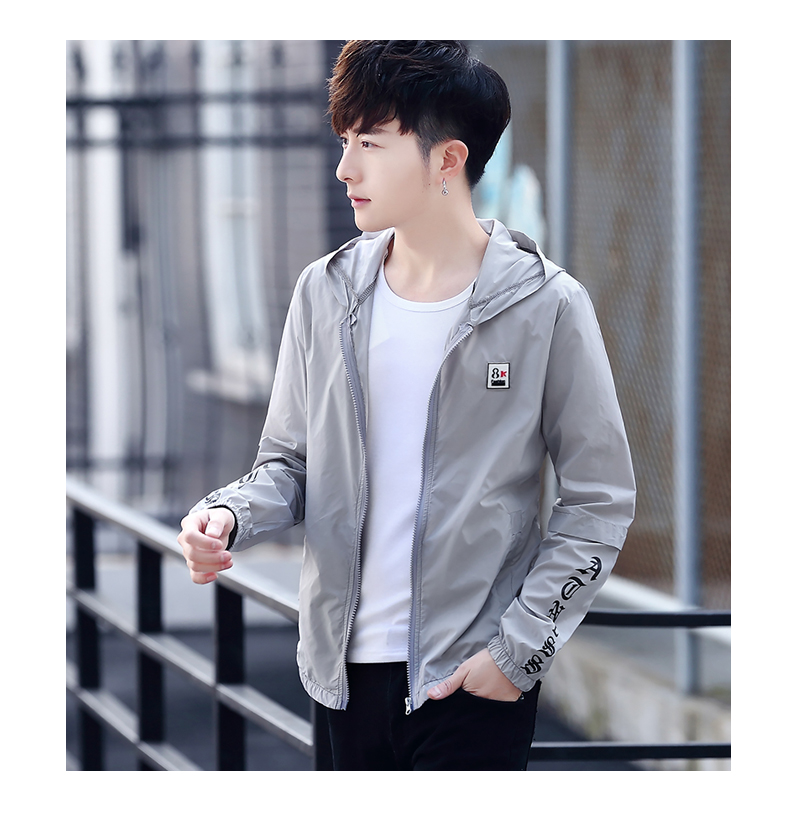 Quần áo chống nắng nam mùa hè Nam Cực siêu mỏng thoáng khí 2019 mới thể thao nam nữ chống nắng quần áo da thủy triều - Cao bồi thời trang nam