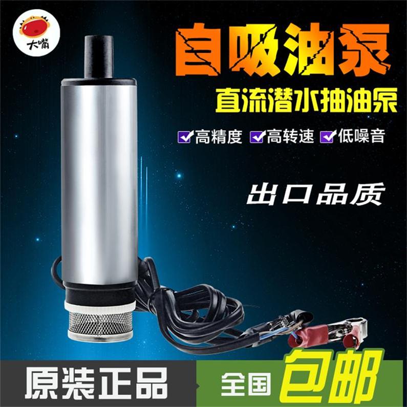 12V24V mini water pump oil pump oil pump DC refueling pump diesel pump oil delivery pump oil suction pump