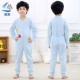Bộ đồ ngủ cho bé dâu Dâu bé gái chống máu Big Boy Quần áo một mảnh Xuân và thu dài shop quan ao baby