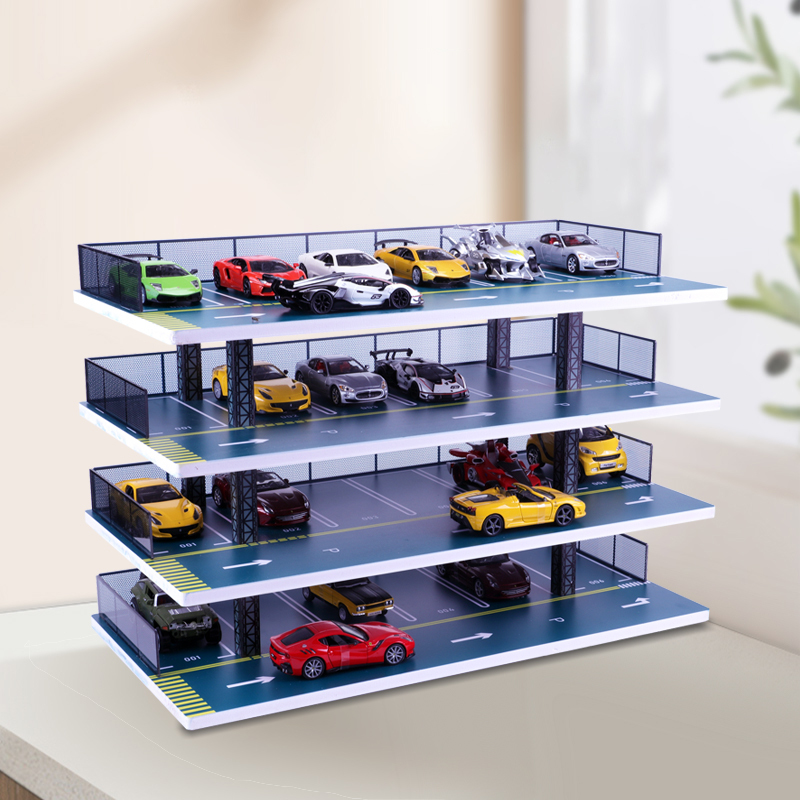 1:32 Scale Car Model Parking Lot Simulation Garage Scene Toy Storage Rack Display Cabinet Children's Car Model Storage Rack 1:32 Scale Car Model Parking Lot Simulation Garage Scene Toy Storage Rack Display Cabinet Children's Car Model Storage Rack