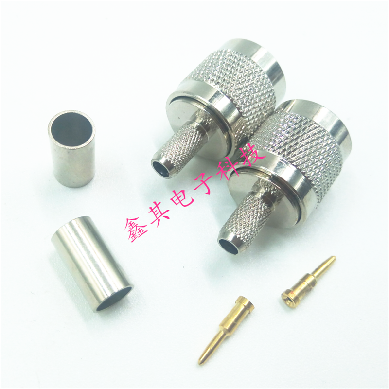 RF TNC connector TNC-J5 TNC connector head presses RG400 RG58 50-3 wire T