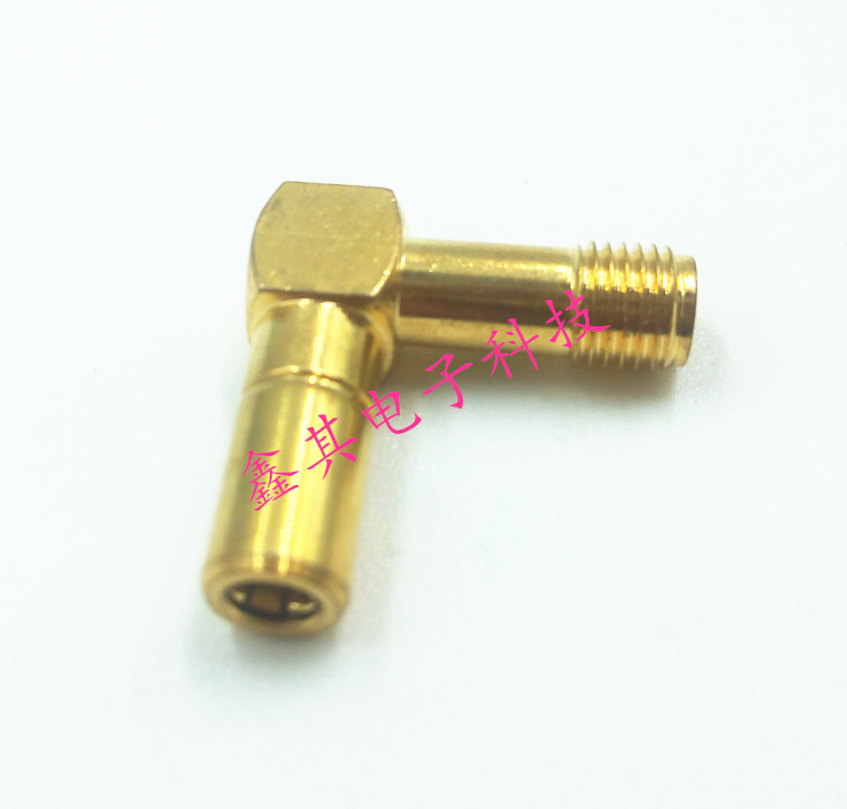 RF Coaxial Connector SMB to SMA-KKY Angled