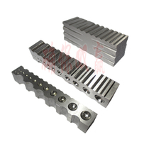 High-quality four-sided large pit Iron nest beads for small pit Iron large strip mold semi-circle iron Channel steel mold jewelry gold tools