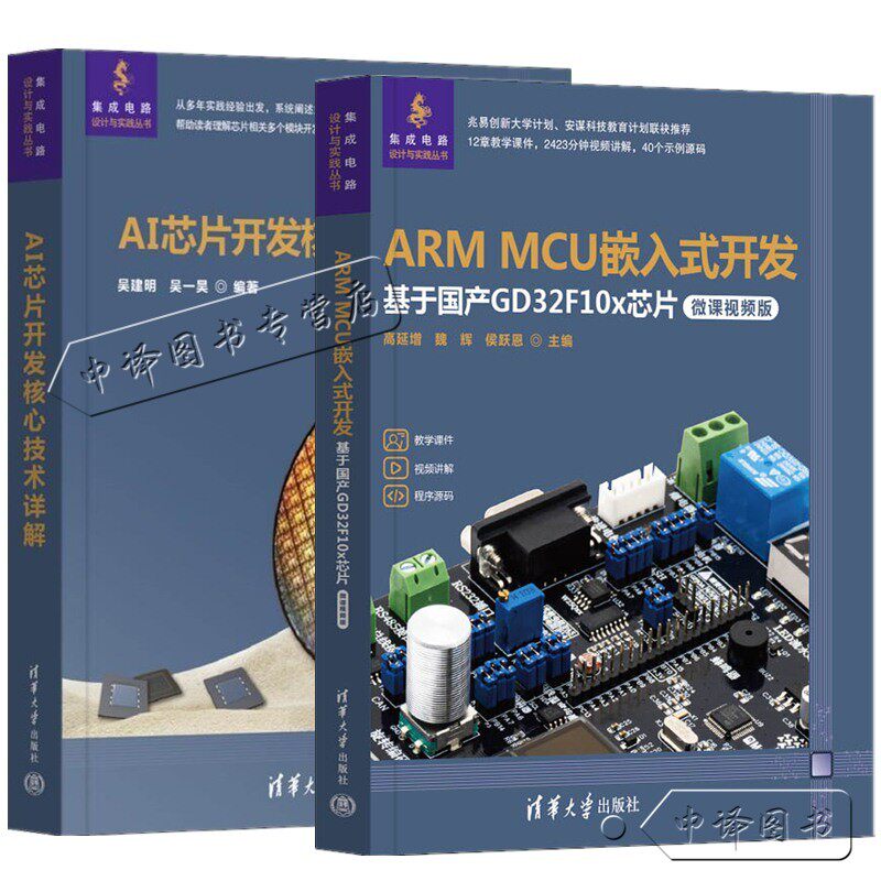 集成电路设计与实践：AI芯片与ARM MCU开发必备书籍📚🚀-计算机硬件组装维护-淘宝百科网
