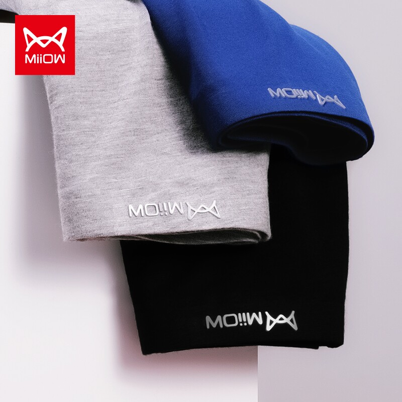 Cat men's underwear quadruple pants Model without trace bag sports breathable antibacterial shorts large size quadruple pants